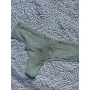 Victoria’s Secret mesh thong shine strap